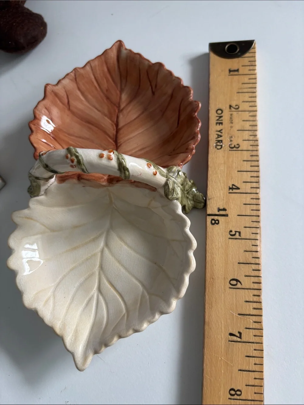 Harvest Fall Decor Bundle Tabletop Block Set Gnome Pumpkin Leaf ceramic